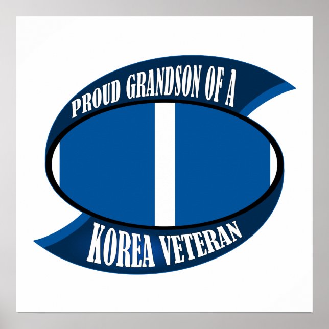 Korea Vet Grandson Poster (Framsidan)