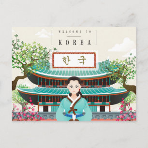 Koreajulkort Vykort