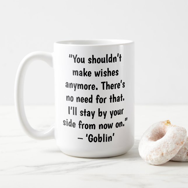 Korean Drama Goblin Love Quotes Kaffemugg (Med munk)