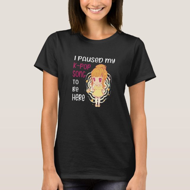 Korean Drama Kdrama Finger Heart  6 T Shirt (Framsida)