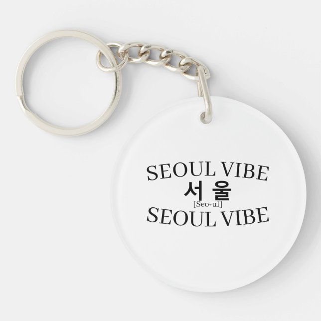 Korean Hangul City Art "Seoul" Vibe (Framsidan)