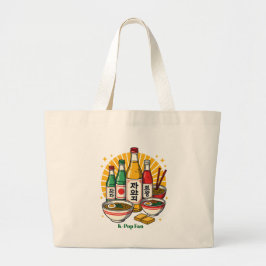 Korean Pop Culture Chest Print Printed Backpack Du Jumbo Tygkasse