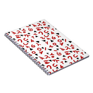 koreanen noterar anteckningsbok