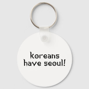 Koreaner har Seoul Nyckelring