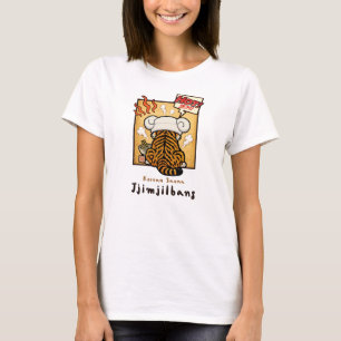 Koreansk bastu Jjimjilbang Tiger T-Shirt