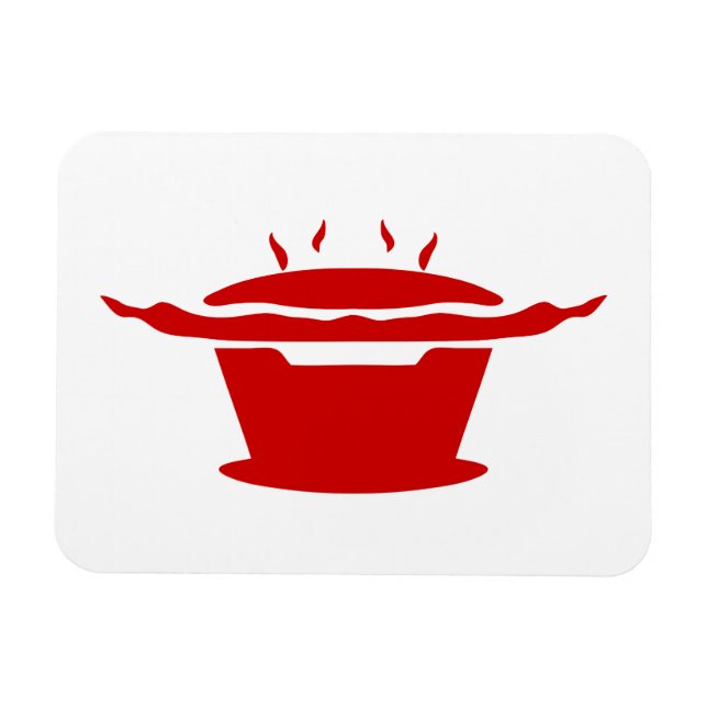 Koreansk BBQ (고기구이) skylt Magnet (Horisontell)