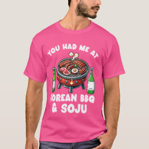 Koreansk BBQ Funny koreansk barbecue Food Älskare T Shirt