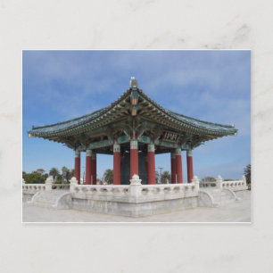 Koreansk bell (2) vykort