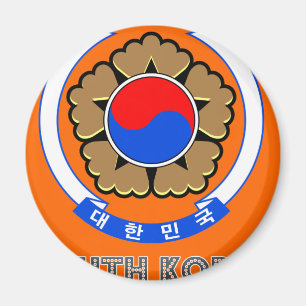 Koreansk Emblem Magnet