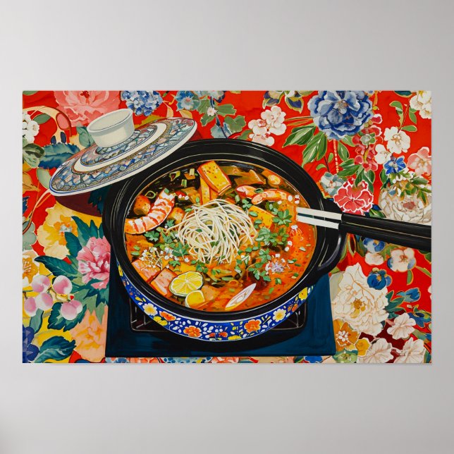 Koreansk het gryta poster (Framsidan)