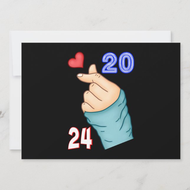 Koreansk hjärta 2024 meddelande (Framsida)