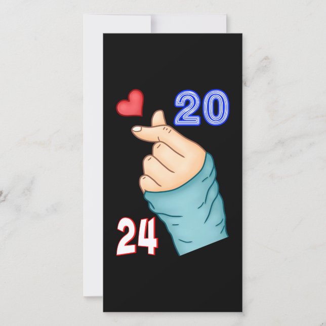 Koreansk hjärta 2024 meddelande (Framsida)