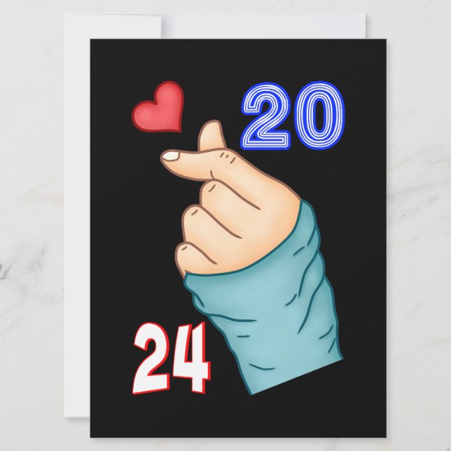 Koreansk hjärta 2024 meddelande (Framsida)