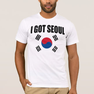 Koreansk James brunt T-shirt