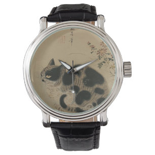 Koreansk konst ByeonSangbyeok-Gukjeong Cat Armbandsur