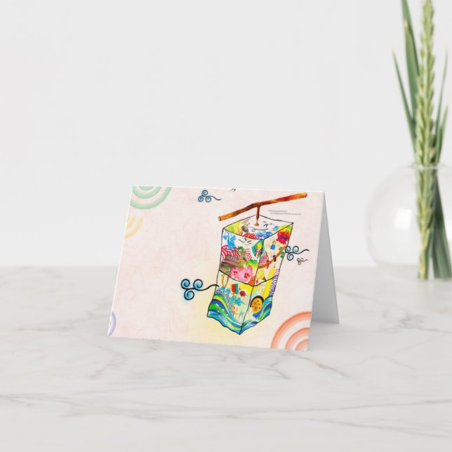 Koreansk konst och kultur kort (Framsida)