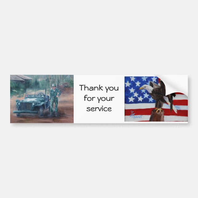 Koreansk krighjältebildekal bildekal (Framsidan)