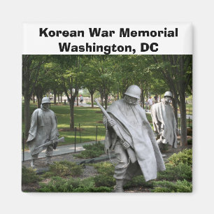 Koreansk krigminnesmärke magnet