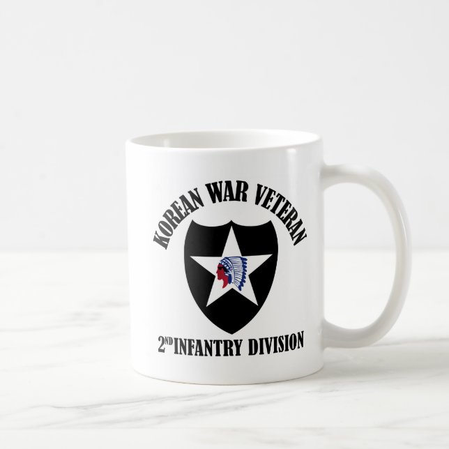 Koreansk krigveteran - 2nd legitimation kaffemugg (Höger)