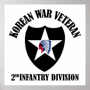 Koreansk krigveteran - 2nd legitimation poster