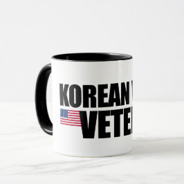 Koreansk krigveteran mugg
