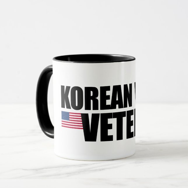 Koreansk krigveteran mugg (Framsida vänster)