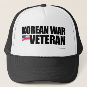 Koreansk krigveteran truckerkeps