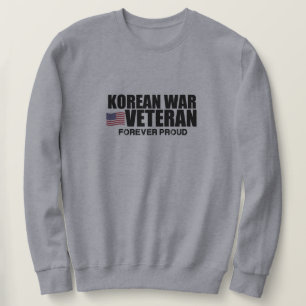 Koreansk krigveterantröja sweatshirt