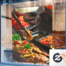 Koreansk livsmedelsbulgogi eller marinerad nötbosk