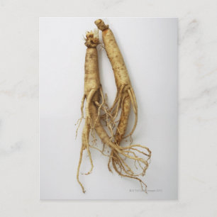 koreansk mat,ginseng vykort