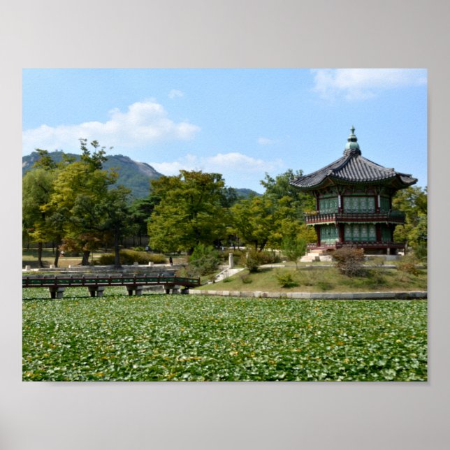 koreansk park poster (Framsidan)