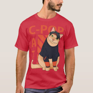 koreansk pockparodi, koreansk pojke t shirt