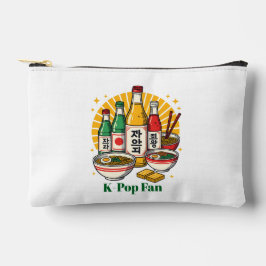 Koreansk Populärkulturell Brösttryck Accessoar Pun