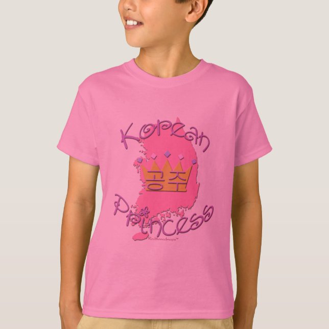 Koreansk Princess Tee Shirt (Framsida)