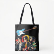 Koreansk Reggae Band Gitarrgrafik