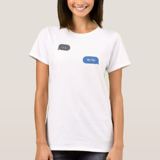 Koreansk slang Chatta Bubble ㄴ ㄴ nr T Shirt