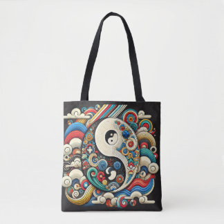 Koreansk tradition Taegeuk Tygkasse