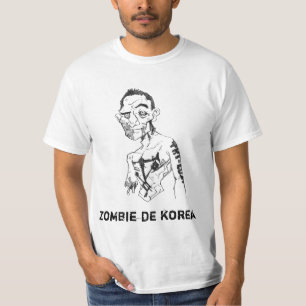 Koreansk Zombie Tee Shirt