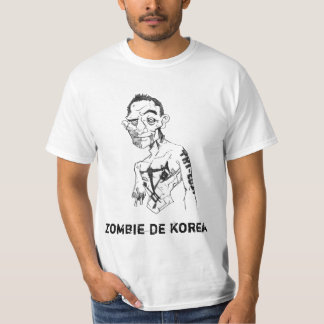 Koreansk Zombie Tee Shirt