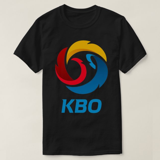 Koreanska baskiska KBO Logotyp Classic T-Shirt (Design framsida)