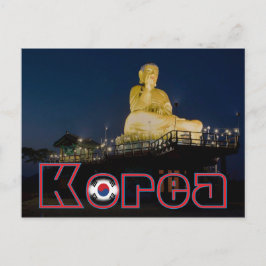 Koreanska buddha Nattresor Vykort