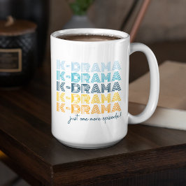Koreanska Drama - bara ytterligare ett eget namn f Kaffemugg
