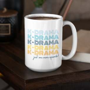 Koreanska Drama - bara ytterligare ett eget namn f Kaffemugg