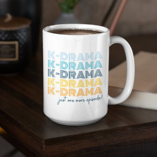 Koreanska Drama - bara ytterligare ett eget namn f Kaffemugg
