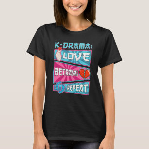 Koreanska Drama for Women Kdrama Mode Cute Kdrama T Shirt