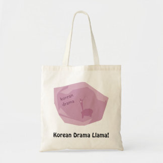 Koreanska Drama Llama! Tygkasse