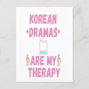 koreanska dramer är min terapi vykort