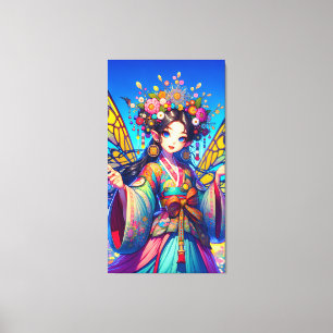 Koreanska Fairy Canvastryck
