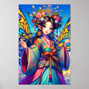 Koreanska Fairy Poster