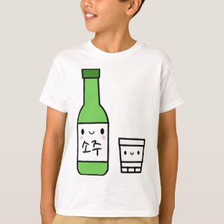Koreanska I Kärlek Soju Kawaii Aesthetic T Shirt